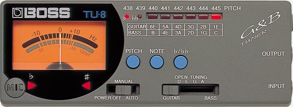 Boss TU-8 Guitar / Bass Tuner